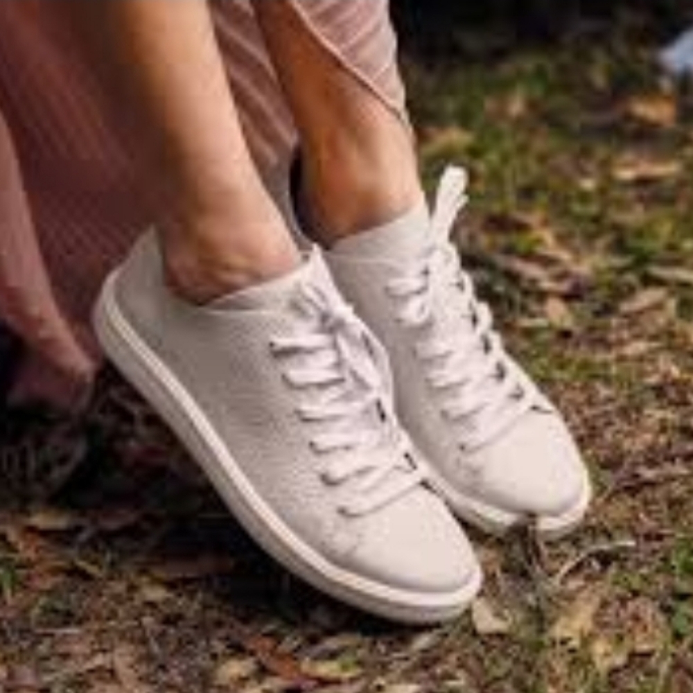 Prune White and Cream Sneakers for Everyday Comfort